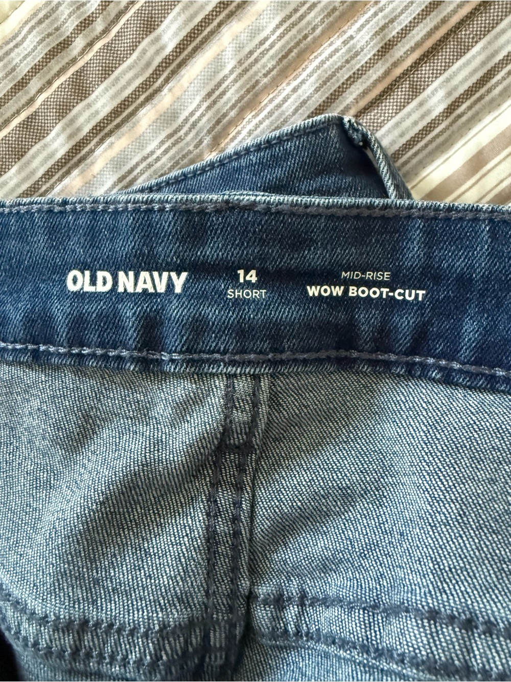 Old Navy Blue Denim Boot-Cut Jeans